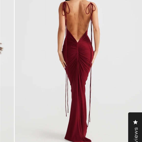 Melanie The Label Gia Gown Wine - Picture 8 of 8